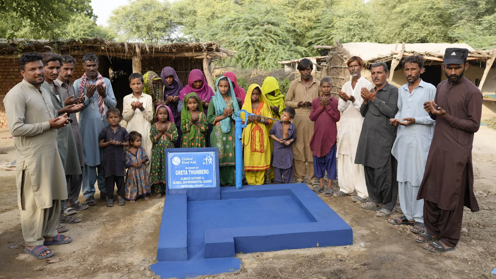 Clean water project in action