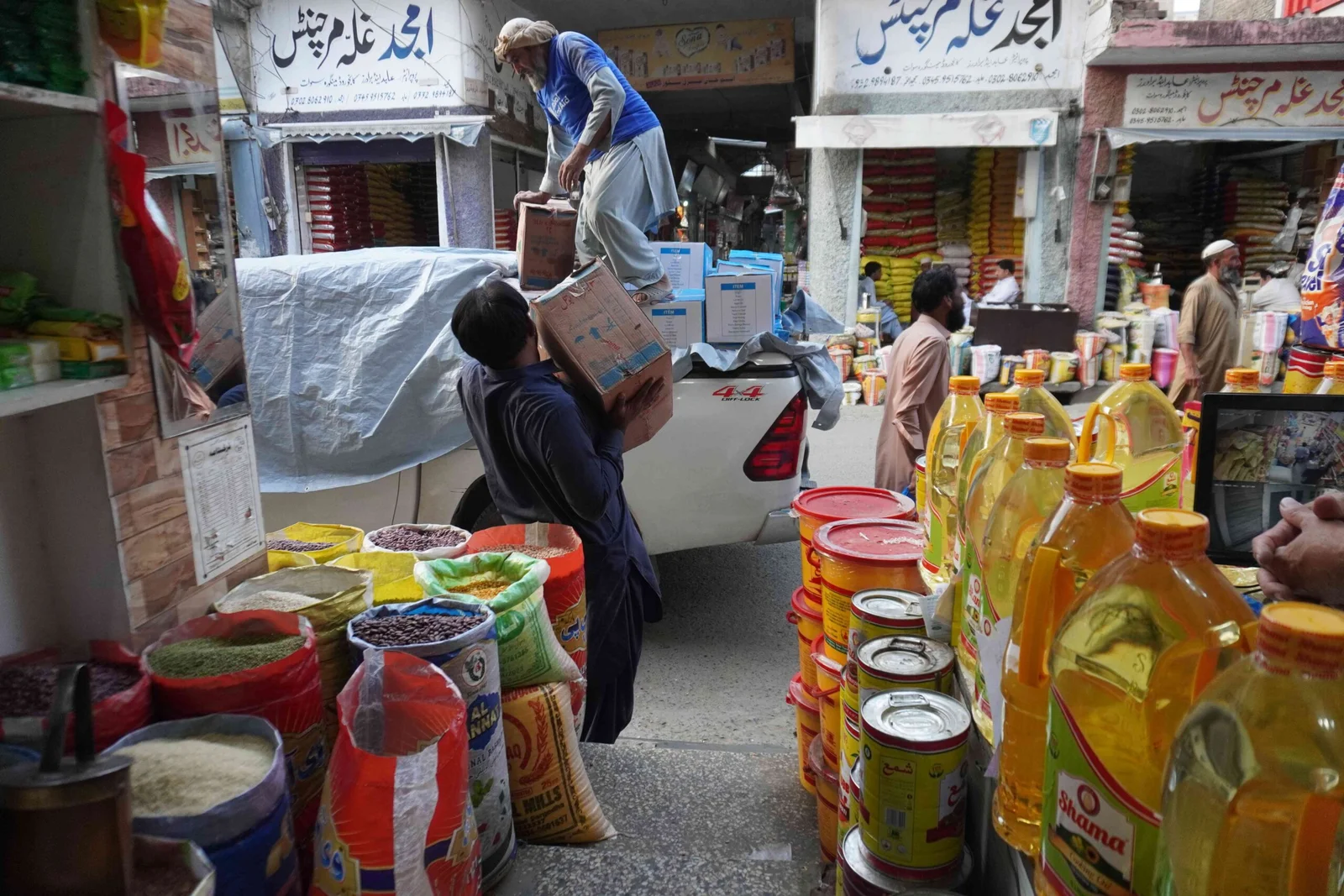 Food relief in action