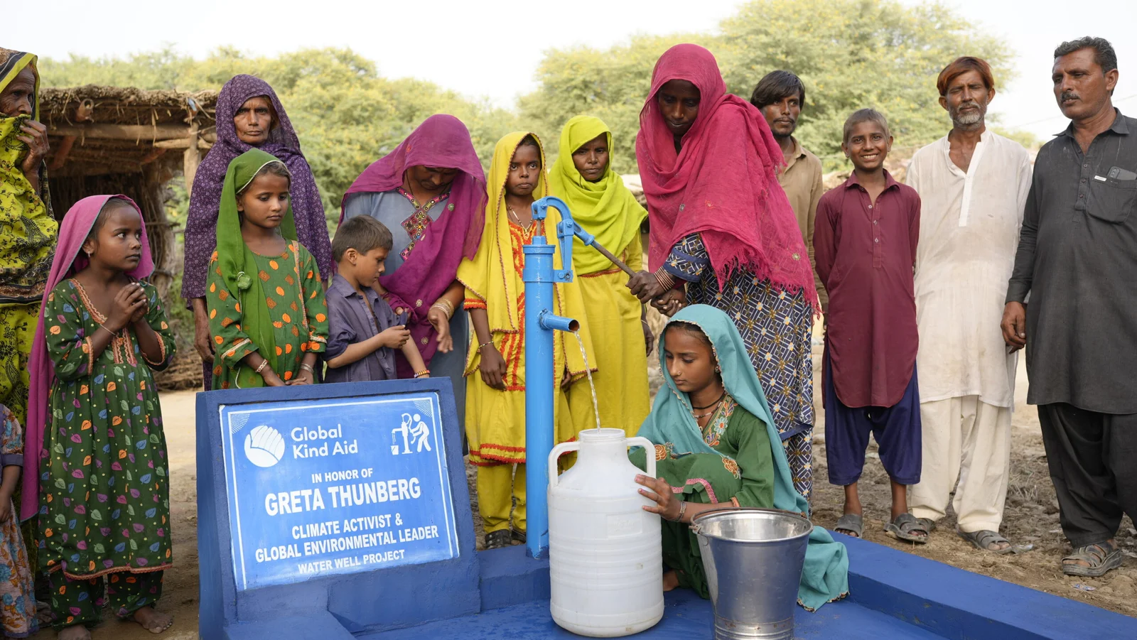 Global Kind Aid water well project