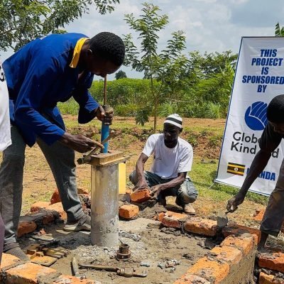 Deep hand pump project in Uganda